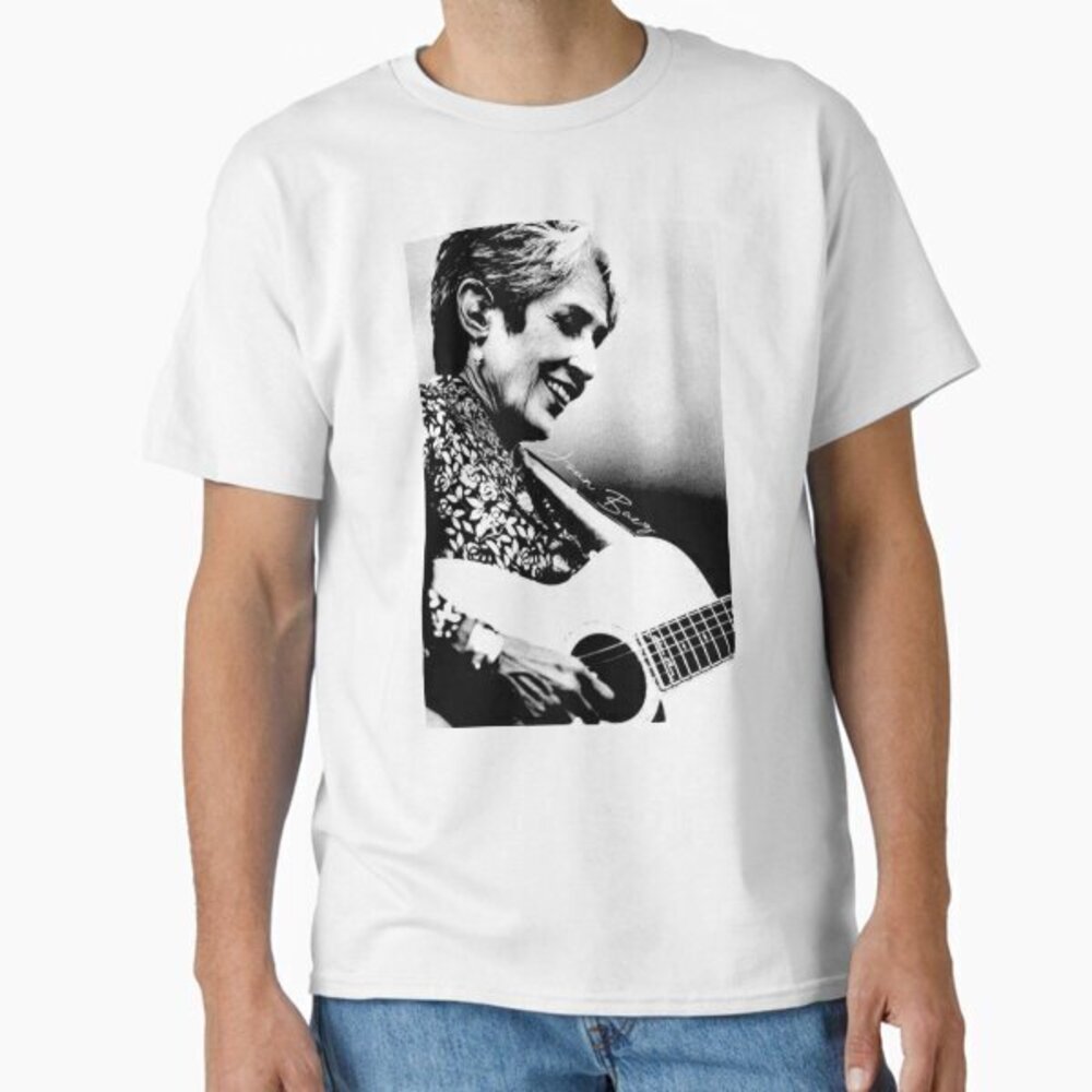 Joan Baez T-Shirts White Unisex